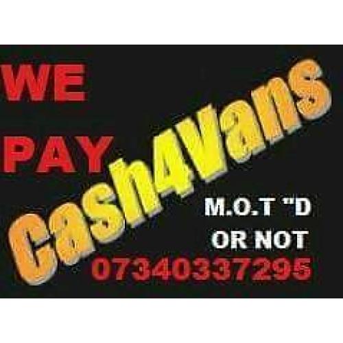 Wanted commercials vans trucks mini bus pick ups 4x4 atv machinery no mot non runner scrap