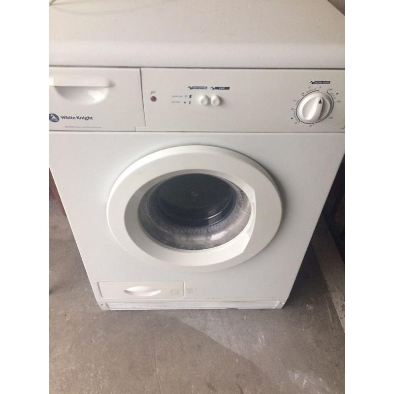 White knight tumble dryer