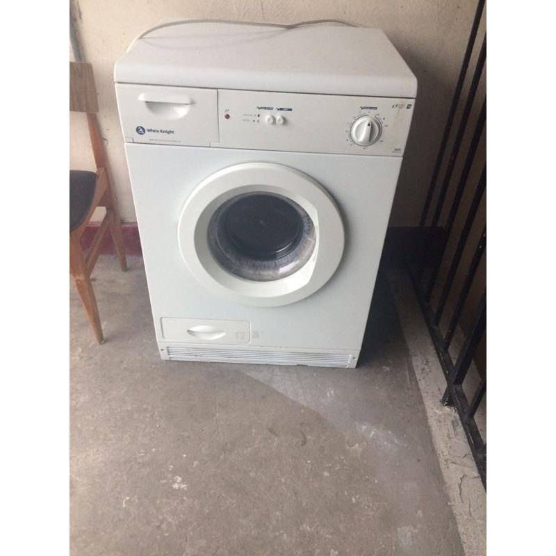 White knight tumble dryer