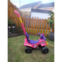 Chad Valley Pink an dPurple Buddy Quad