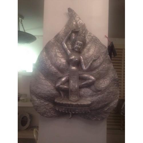 Silver buffs wall or floor standing plaque