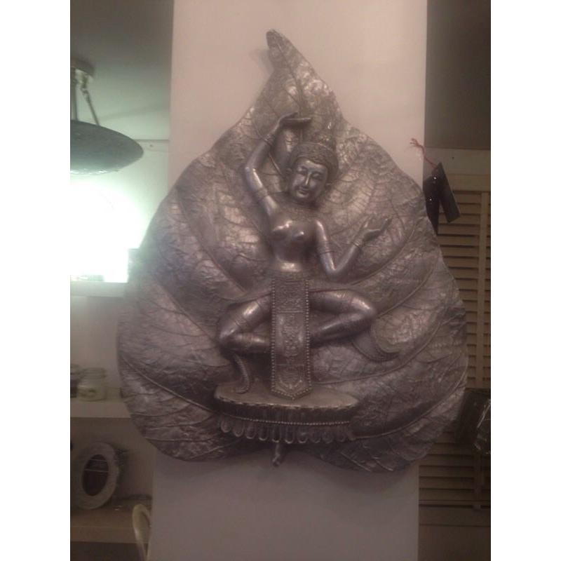 Silver buffs wall or floor standing plaque