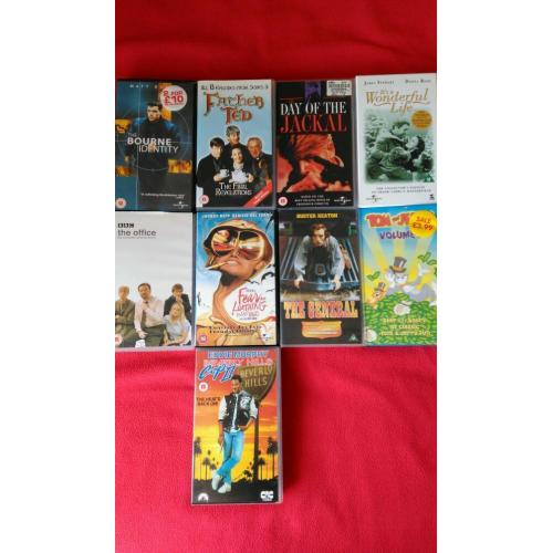 VHS tapes