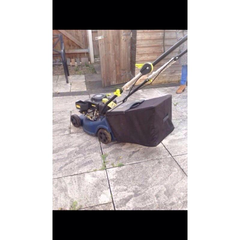 Challenge Extreme Garden Bundle! Petrol Lawnmower,Strimmer,Hedge Cutter!