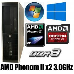 8GB Ram DDR3, HP PC Desktop, AMD 3.0GHz, 250GB HD, Minecraft,WiFi