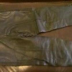 motor bike leathers and boots