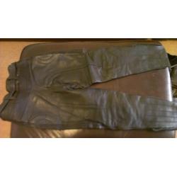 motor bike leathers and boots