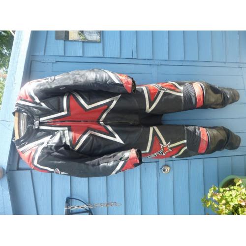 RST Motorcycle leathers, one piece leathers, UK size 48