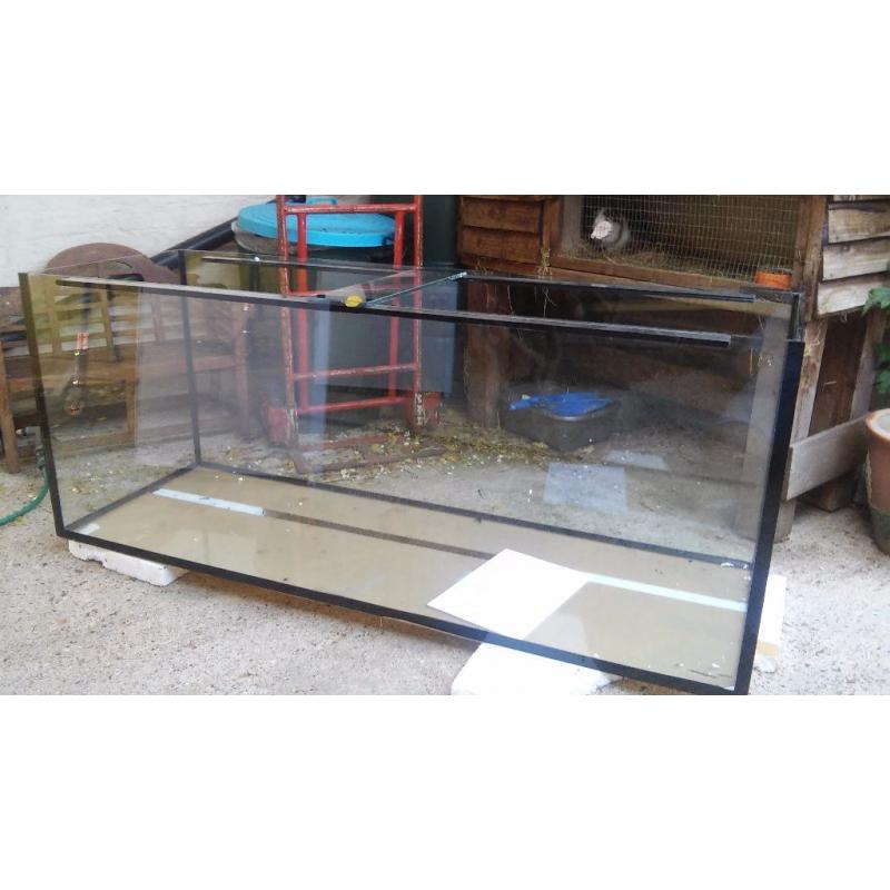 Aquarium 4ft 120x40x50 cm ( aprox 48"x16"x20" ) LxWxH 240 L 8 mm glass NEW TANK !!! !!!