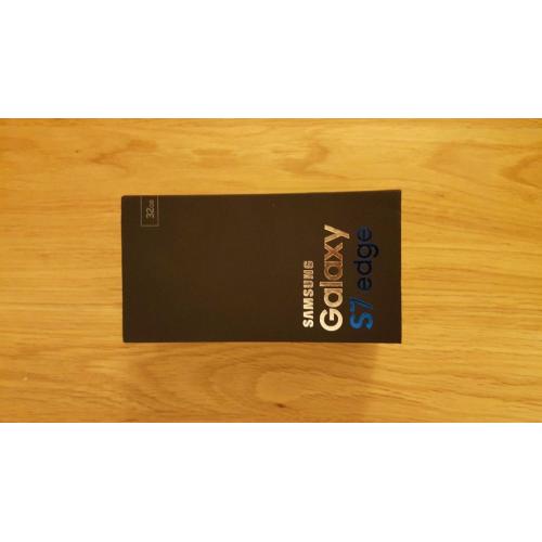 SAMSUNG S7 EDGE BLACK 32GB BRAND NEW SEALED UNLOCKED