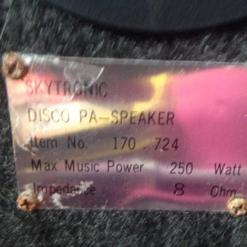 Speakers and stereo