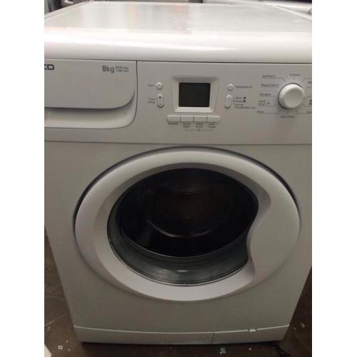 Beko 8kg washing machine delivered and fitted
