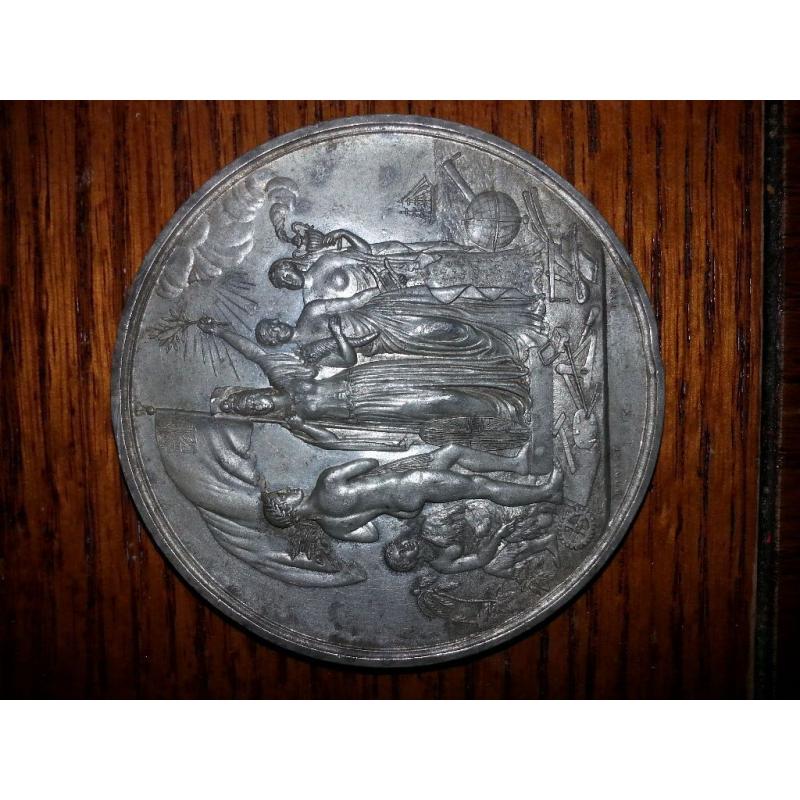 The Crystal Palace Sydenham Erected 1853 Medal