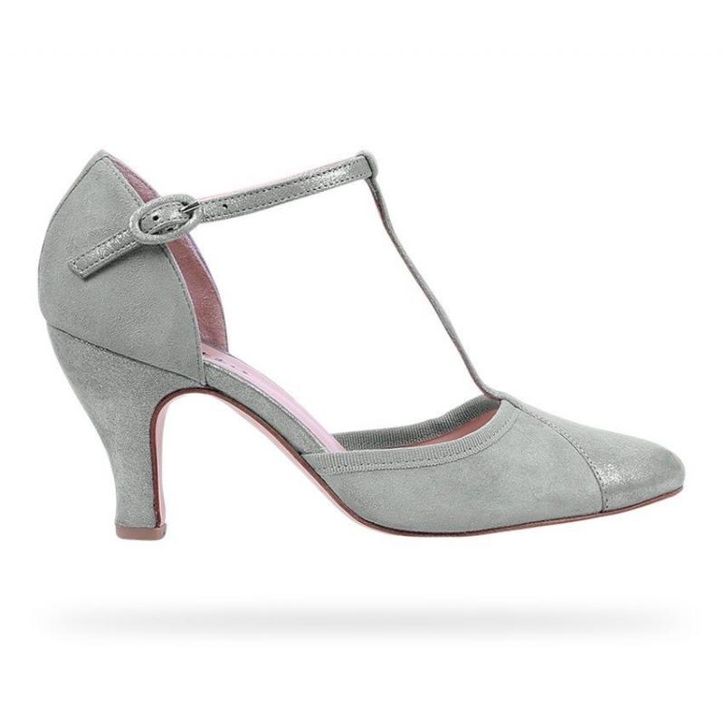 REPETTO Baya T-strap shoe size 5,5 Mystic Grey -NEW IN BOX