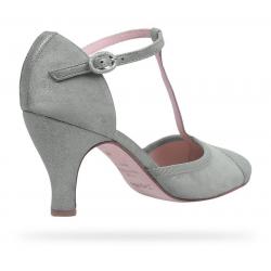 REPETTO Baya T-strap shoe size 5,5 Mystic Grey -NEW IN BOX