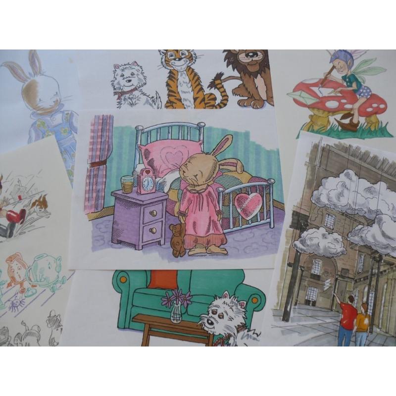 Experienced illustrator/artist available