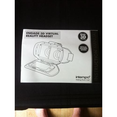3D virtual reality headset