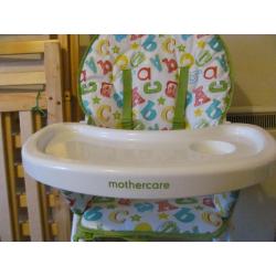 mothercare baby high chair very new only brought 1 month