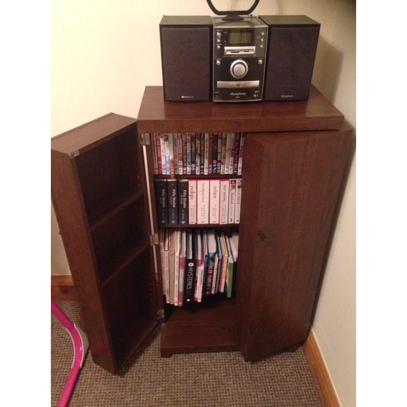 DVD book case