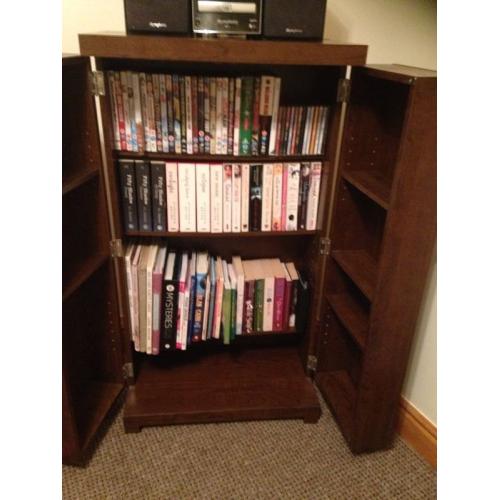 DVD book case
