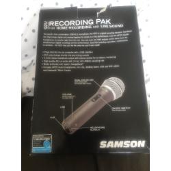 Samson Q2U Recording Pak