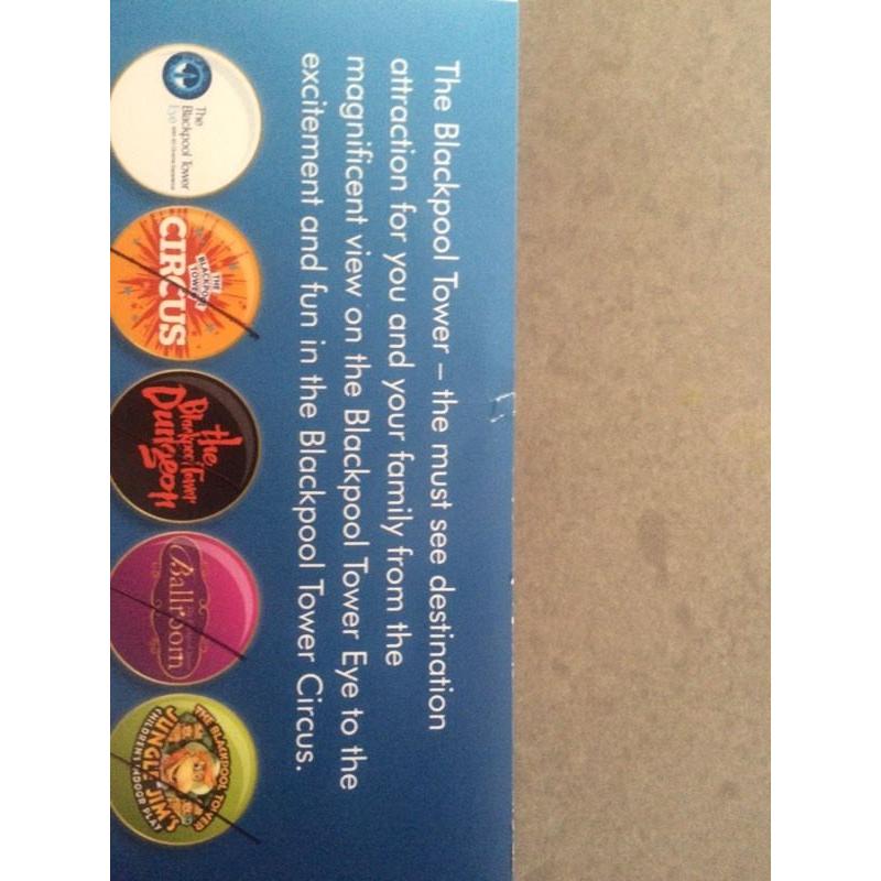 Blackpool tickets