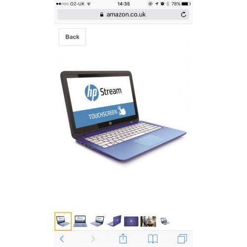 HP 13 inch laptop