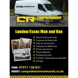 COMPREHENSIVE REMOVALS/MAN & VAN HIRE SERVICE- House removals, Office moves & House clearances