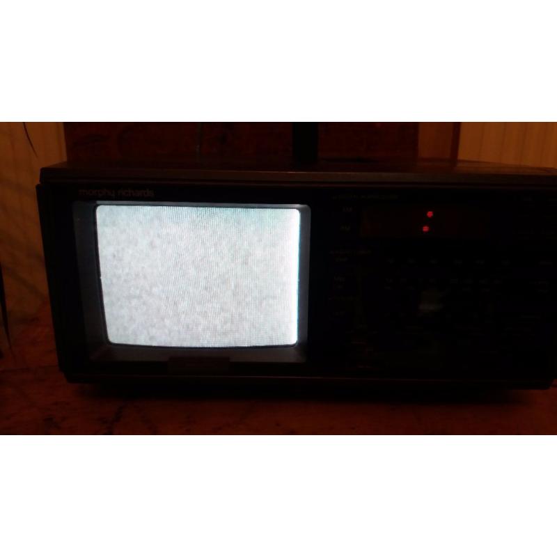 Morphy Richards snooze Radio/Tv/Clock in working condition model CT869