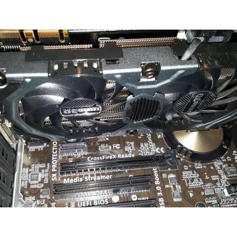 As New - Gaming PC, Samsung Monitor, Saitek Flight Simulator Gear - 4690K, GTX 970, Asus Z97, SSD
