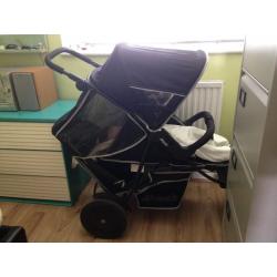 Hauck double pushchair