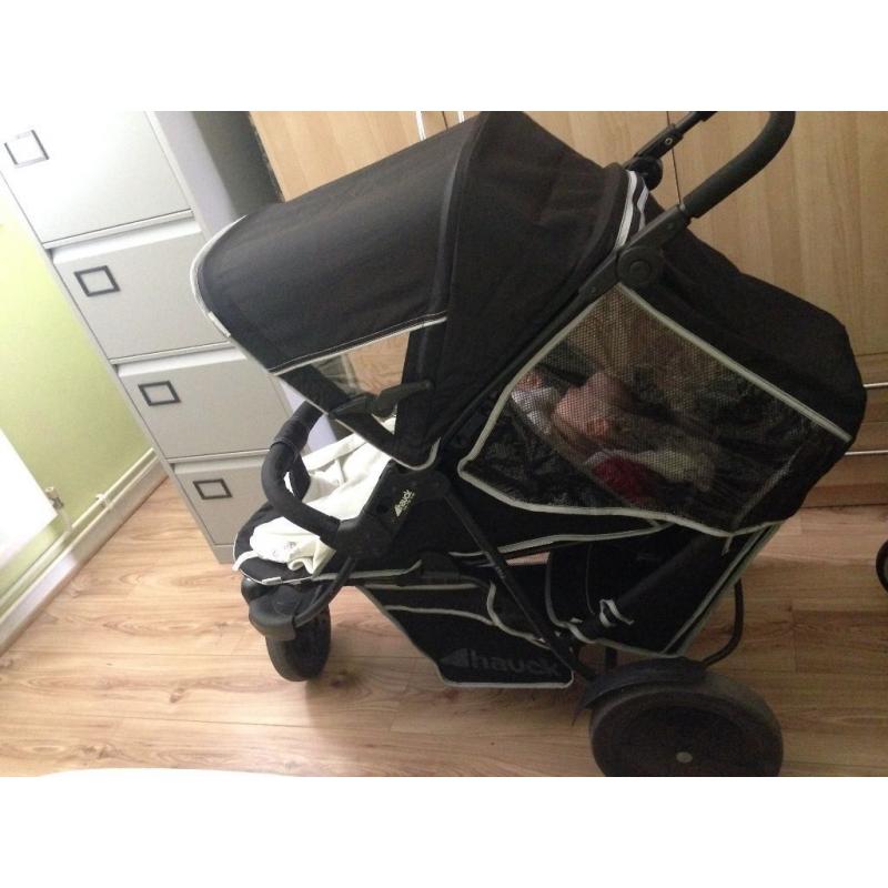 Hauck double pushchair