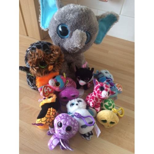 Beanie boos x 11