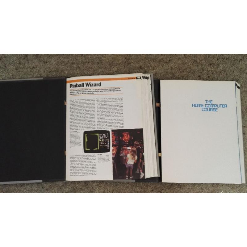 The Home Computer Course Magazines - Complete Collection in Binders - Issues 1 to 24