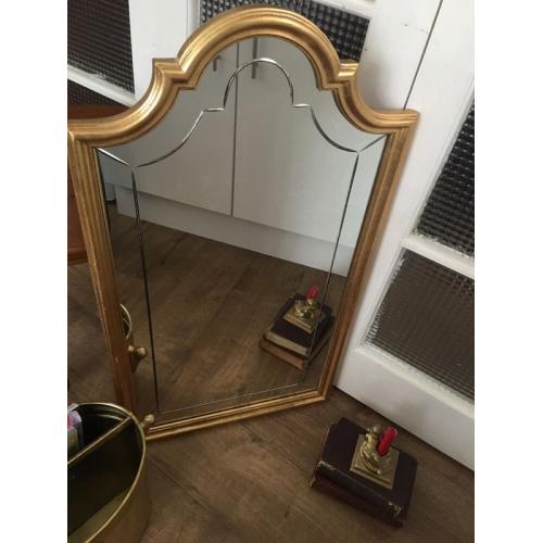 FREE DELIVERY FRENCH MIRROR ANTIQUE GOOD CONDITION & QUALITY
