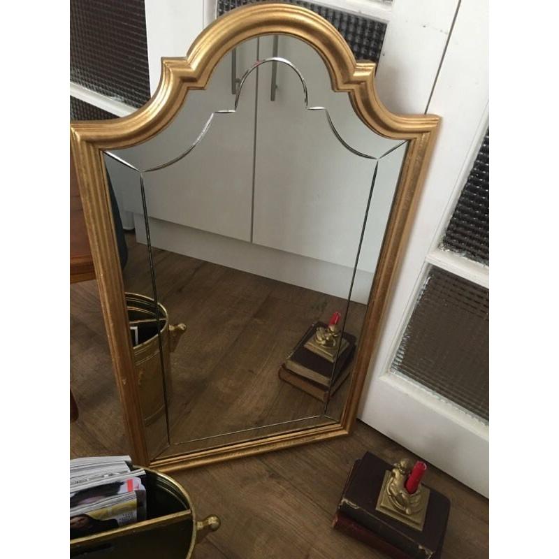FREE DELIVERY FRENCH MIRROR ANTIQUE GOOD CONDITION & QUALITY