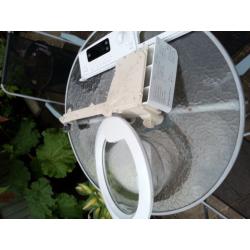 Indesit IWE81681 8 Kg parts: Electronic panel, door, motor, hoses and ball, pump, soap dispenser