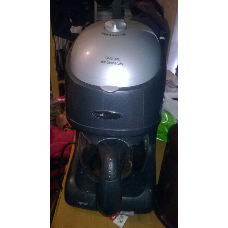 MORPHY RICHARDS RAPIDE COFFEE MACHINE