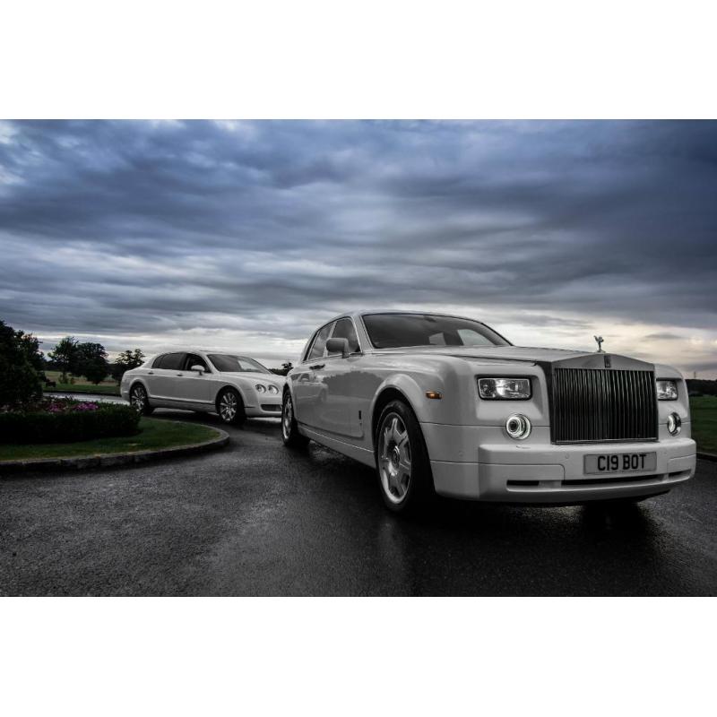 Rolls Royce Phantom / Bentley Flying Spur / Bentley Arnage / Merc S Class / for Wedding Car Hire