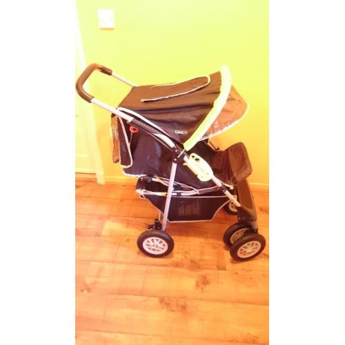 Used Graco pushchair, from birth to 4 years
