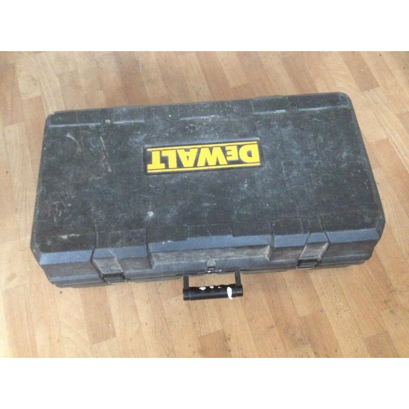 Dewalt saw & drill combi set