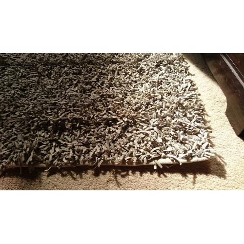 Split Leather Rug