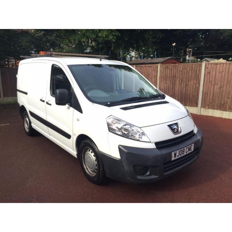 08 PLATE PEUGEOT EXPERT 2.0 HDI TWIN SIDE DOORS 1 OWNER FROM NEW VERY CLEAN