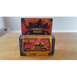 Boxed Corgi Charlie's Angels van