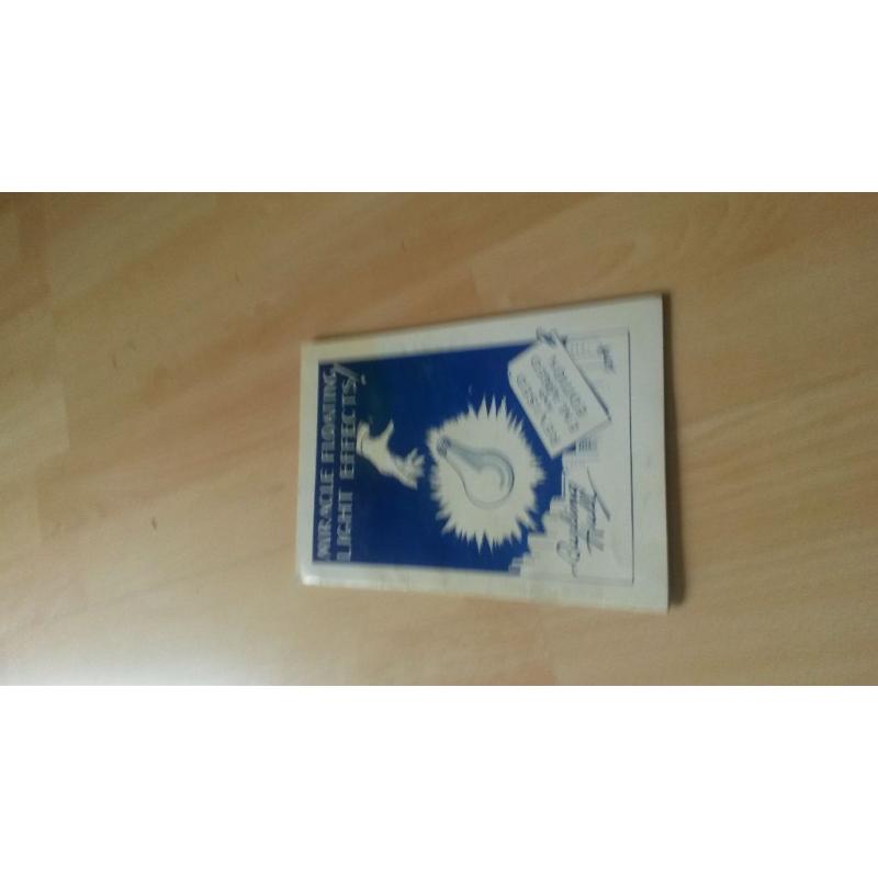 magic book of miracle floating light effects by burling Hull