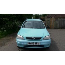 Vauxhall Astra Envoy DTI, 131,000 Miles,Timing belt changed at 85,000Miles,MOT 10/2/17,Worth A View