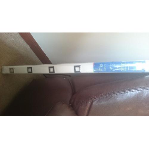 Cream eyelet roller blind