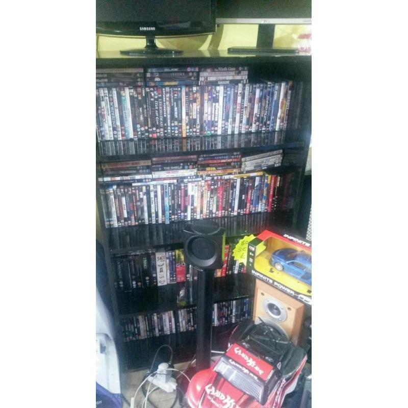 Dvds and blue rays