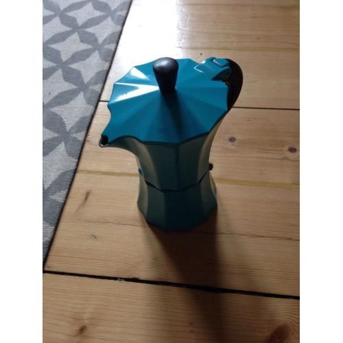 gnali & zani coffee percolator - turquoise