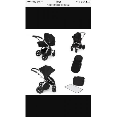 Travel system Ickle bubba stomp